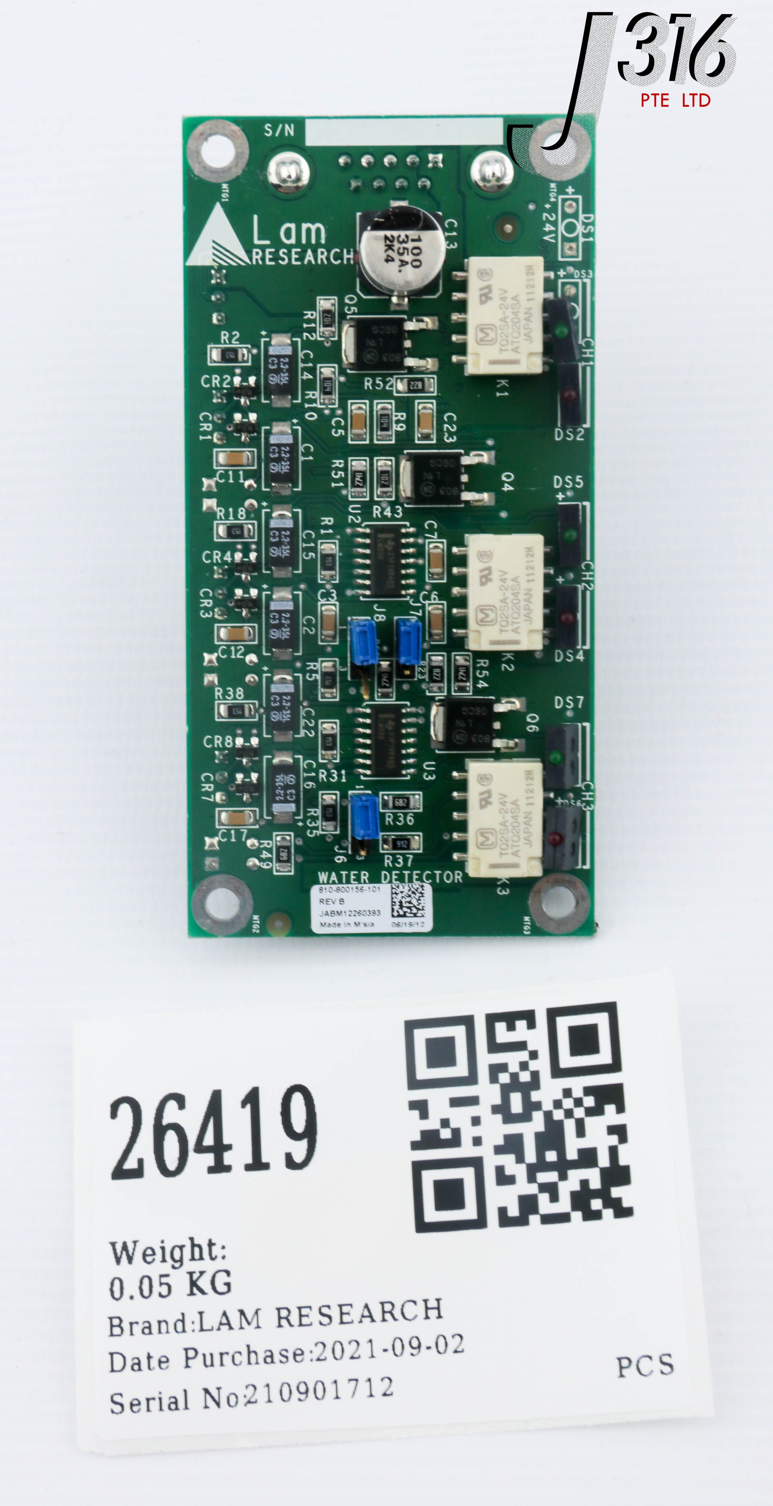 Kis-@ 専用ページ 26419 LAM RESEARCH PCB, WATER DETECTOR 810-800156-101 | eBay